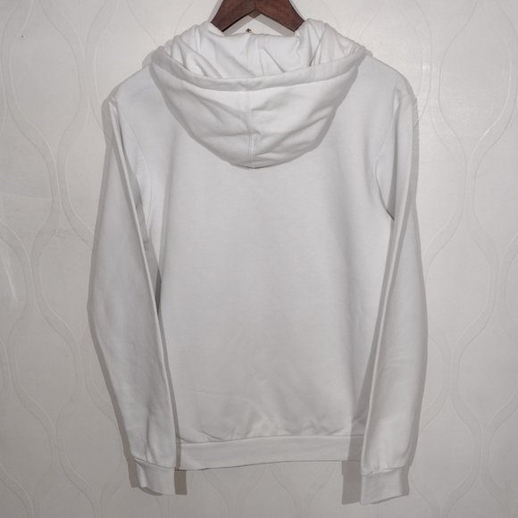 Adidas Camo Logo Hoodie Sweatshirt Size S Womens White - Picture 3 of 13